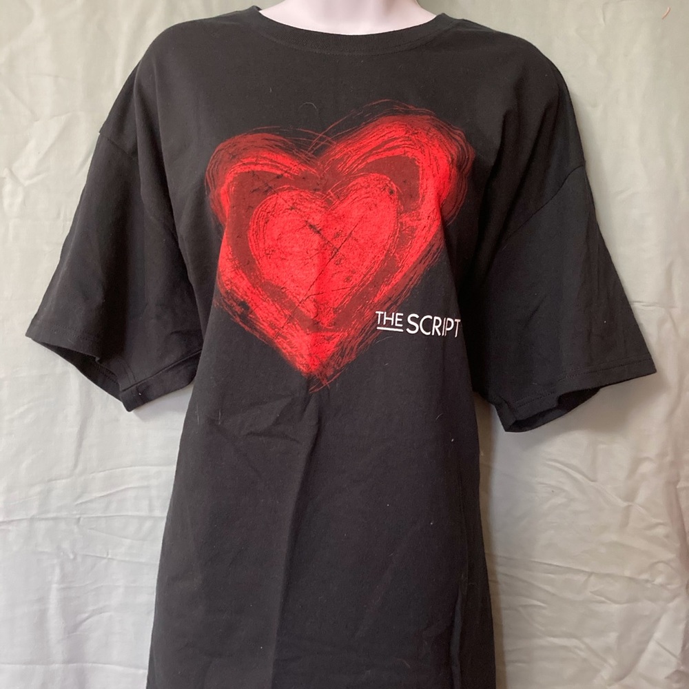 Official The Script tour tee